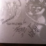 WoW Art Book Signed1
